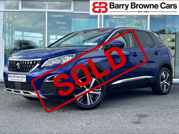 Peugeot 3008 MPV, Diesel, 2019, Blue