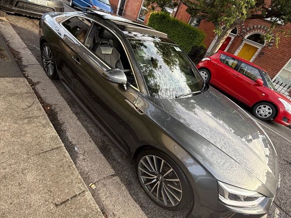 Audi A5 Coupe, Petrol, 2017, Grey