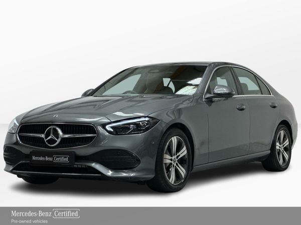 Mercedes-Benz C-Class Saloon, Petrol Hybrid, 2022, Grey