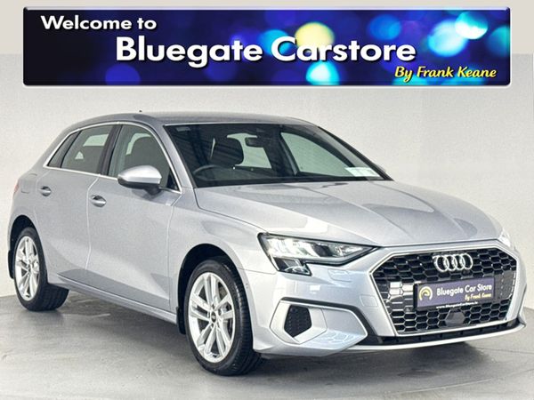 Audi A3 Hatchback, Petrol Hybrid, 2021, Silver