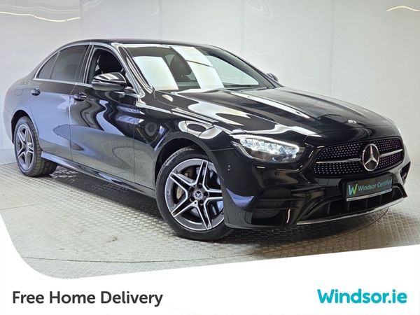 Mercedes-Benz E-Class Saloon, Diesel Plug-in Hybrid, 2023, Black