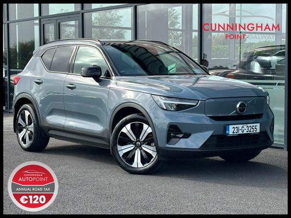 Volvo XC40 SUV, Electric, 2023, Grey