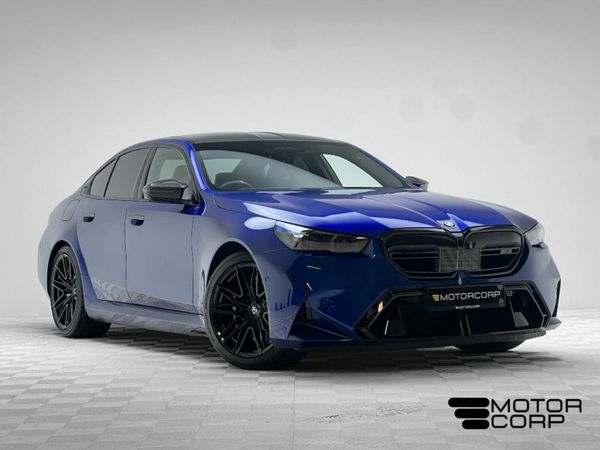BMW M5 Saloon, Petrol Plug-in Hybrid, 2024, Blue