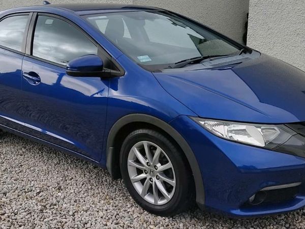 Honda Civic Hatchback, Petrol, 2013, Blue