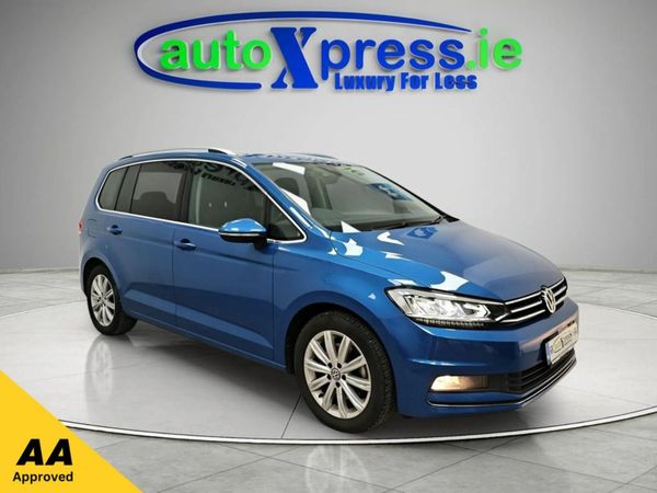 Volkswagen Touran MPV, Diesel, 2019, Blue