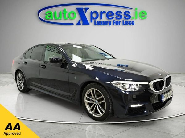 BMW 5-Series Saloon, Diesel, 2019, Black