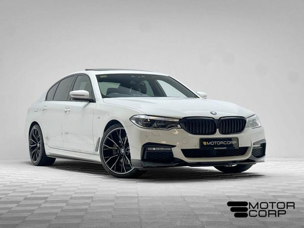 BMW 5-Series Saloon, Diesel, 2019, White