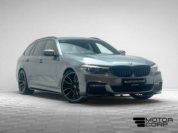 BMW 5-Series Estate, Diesel, 2020, Blue