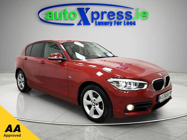 BMW 1-Series Hatchback, Diesel, 2016, Red