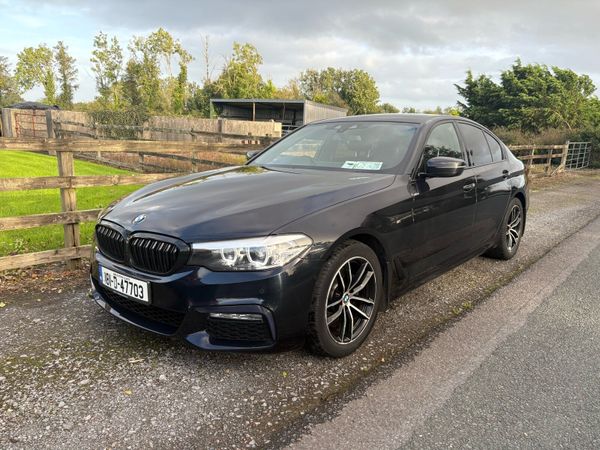 BMW 5-Series Saloon, Diesel, 2018, Black