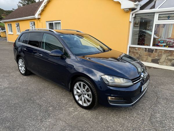 Volkswagen Golf Estate, Petrol, 2015, Blue
