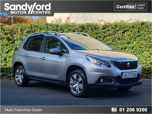 Peugeot 2008 SUV, Petrol, 2018, Grey
