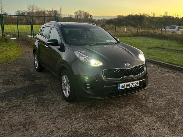 Kia Sportage SUV, Diesel, 2016, Black