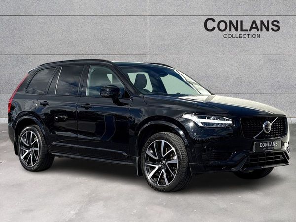 Volvo XC90 SUV, Petrol Plug-in Hybrid, 2023, Black