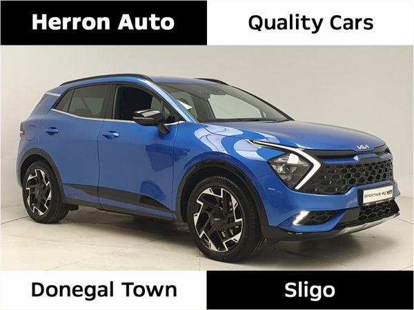 Kia Sportage SUV, Petrol Hybrid, 2024, Blue