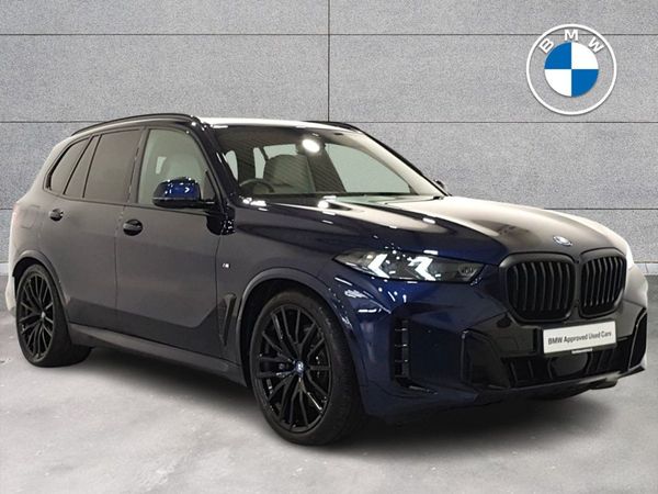 BMW X5 SUV, Petrol Plug-in Hybrid, 2025, Blue