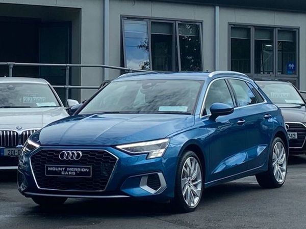 Audi A3 Hatchback, Petrol, 2021, Blue