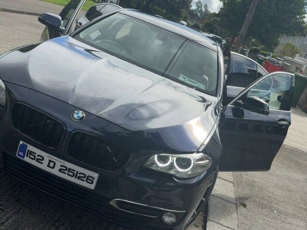 BMW 5-Series Saloon, Diesel, 2015, Blue