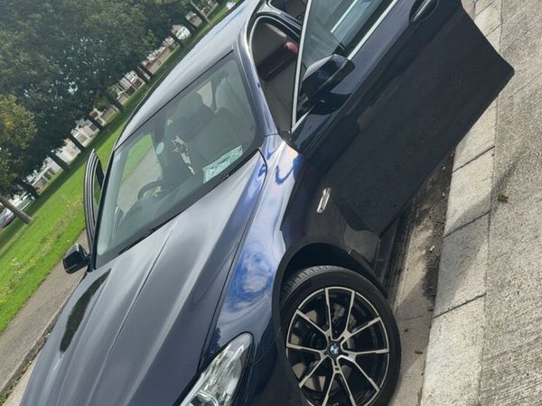 BMW 5-Series Saloon, Diesel, 2015, Blue