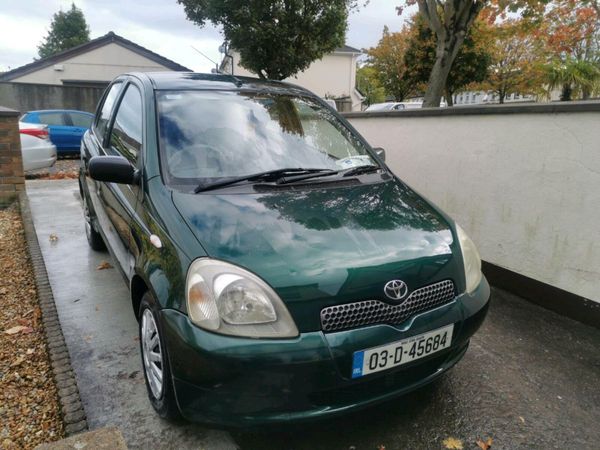 Toyota Yaris Hatchback, Petrol, 2003, Green