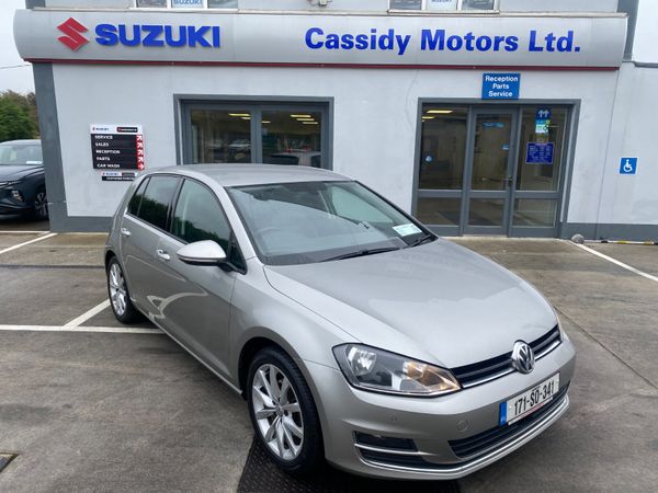 Volkswagen Golf Hatchback, Diesel, 2017, Silver