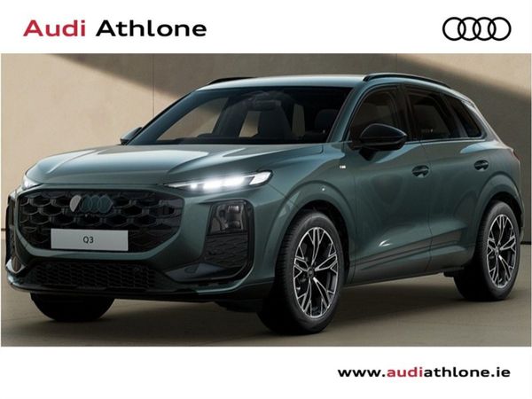 Audi Q3 SUV, Diesel Hybrid, 2025, Green