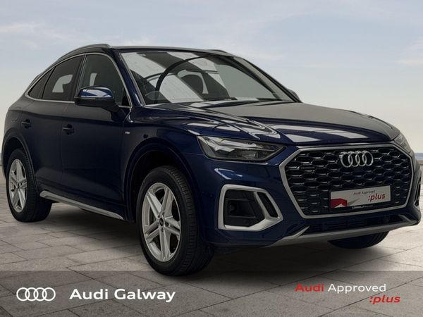 Audi Q5 SUV, Petrol Plug-in Hybrid, 2024, Blue