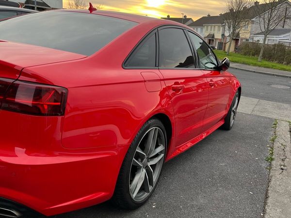 Audi A6 Saloon, Diesel, 2017, Red