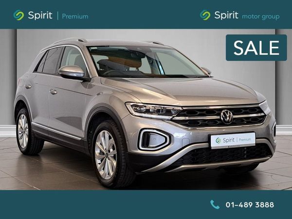 Volkswagen T-Roc SUV, Petrol, 2022, Silver