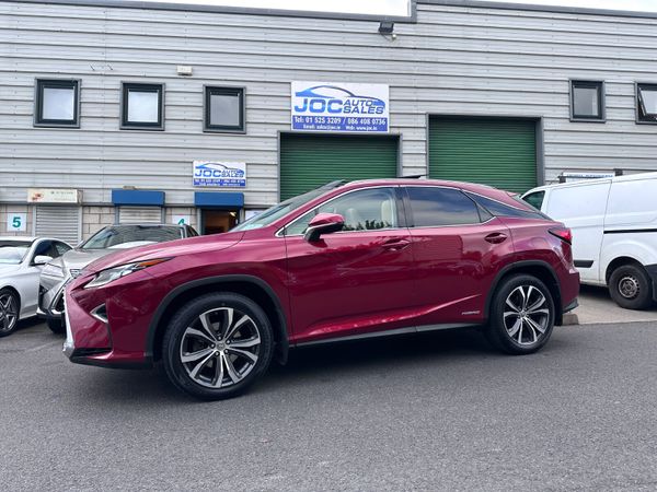 Lexus RX SUV, Petrol Hybrid, 2017, Red