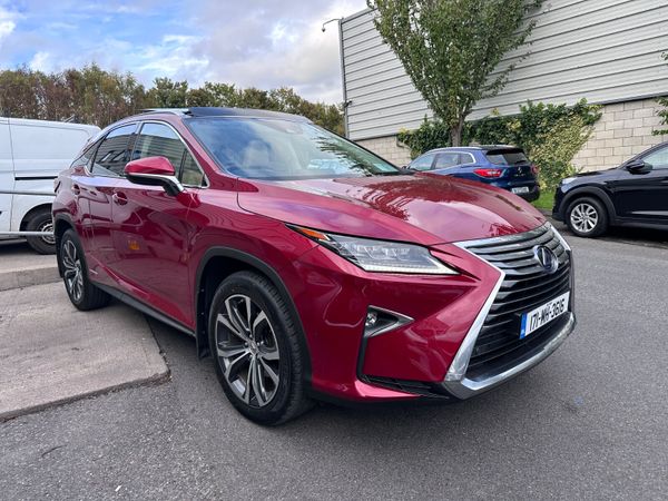 Lexus RX SUV, Petrol Hybrid, 2017, Red