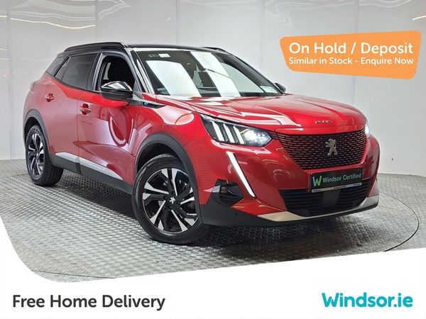 Peugeot 2008 MPV, Electric, 2022, Red