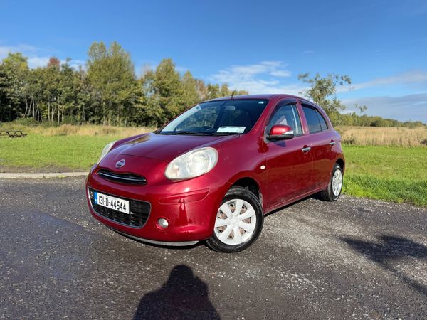 Nissan March Hatchback, Petrol, 2013, Red