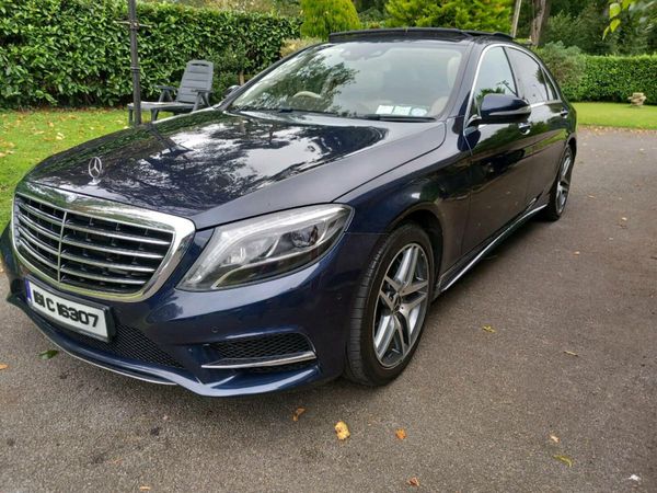Mercedes-Benz S-Class Saloon, Diesel, 2016, Blue
