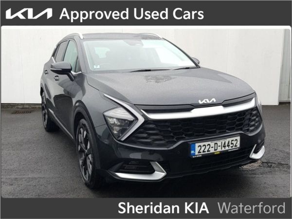 Kia Sportage SUV, Petrol Plug-in Hybrid, 2022, Black