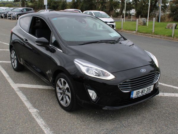 Ford Fiesta Hatchback, Petrol, 2018, Black