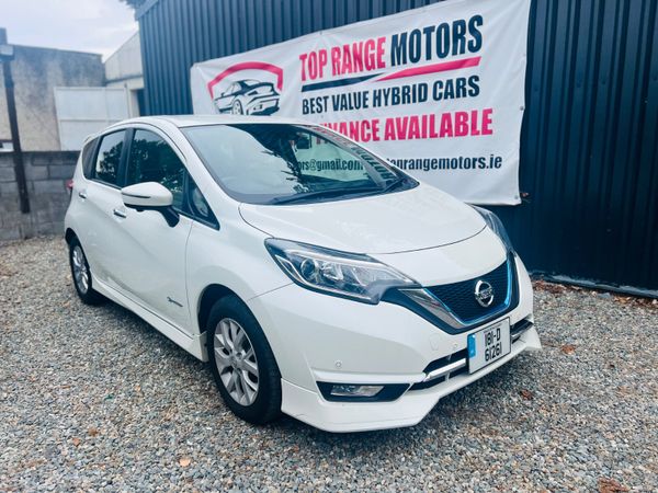 Nissan Note Hatchback, Petrol Hybrid, 2017, White
