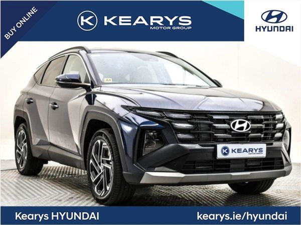 Hyundai Tucson SUV, Petrol Plug-in Hybrid, 2025, Blue