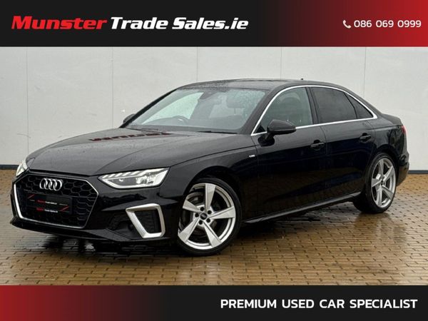 Audi A4 Saloon, Diesel Hybrid, 2021, Black