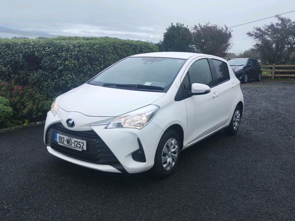 Toyota Vitz Hatchback, Petrol, 2019, White