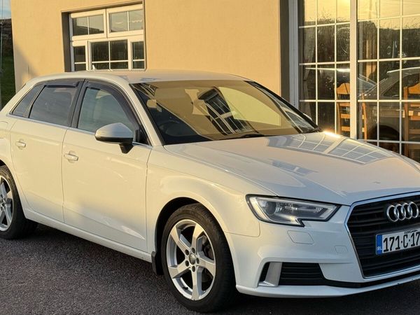 Audi A3 Hatchback, Diesel, 2017, White