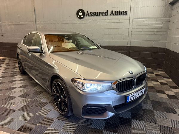 BMW 5-Series Saloon, Petrol Plug-in Hybrid, 2017, Blue