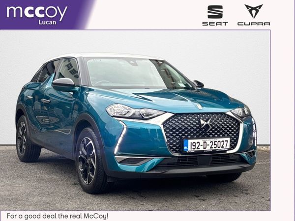 DS Automobiles DS 3 Crossback Hatchback, Petrol, 2019, Blue