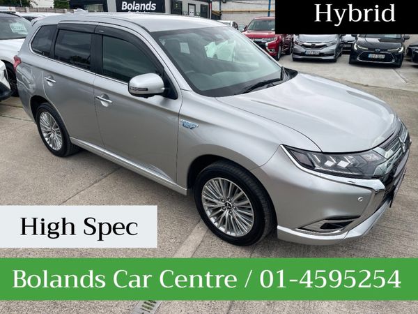 Mitsubishi Outlander SUV, Petrol Plug-in Hybrid, 2019, Silver