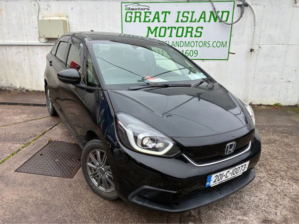 Honda Fit Hatchback, Petrol Hybrid, 2020, Black