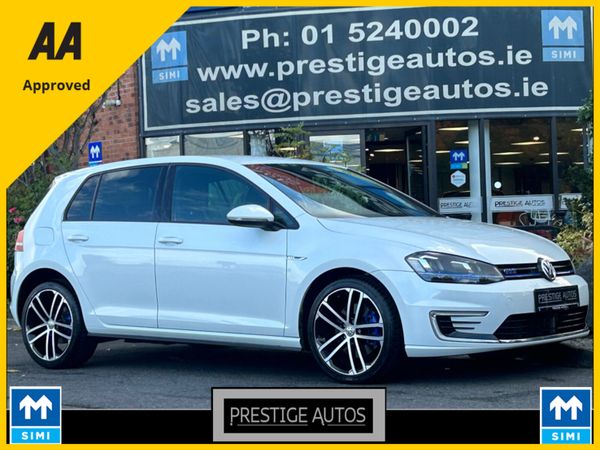 Volkswagen Golf Hatchback, Petrol Plug-in Hybrid, 2017, White