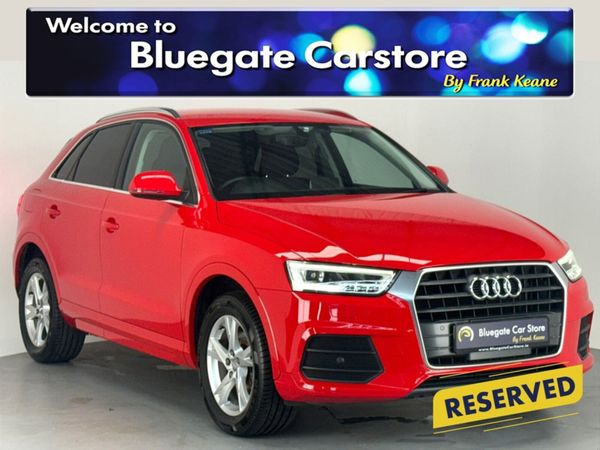 Audi Q3 SUV, Petrol, 2016, Red