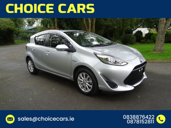 Toyota Aqua Hatchback, Petrol Hybrid, 2020, Silver