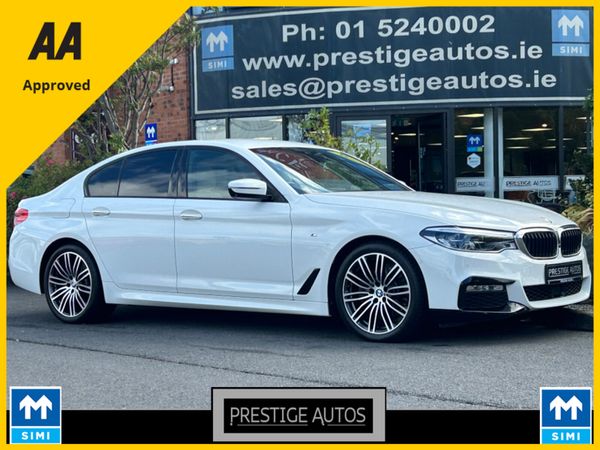 BMW 5-Series Saloon, Diesel, 2017, White