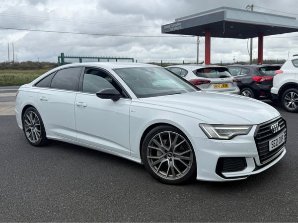 Audi A6 Saloon, Diesel, 2021, White